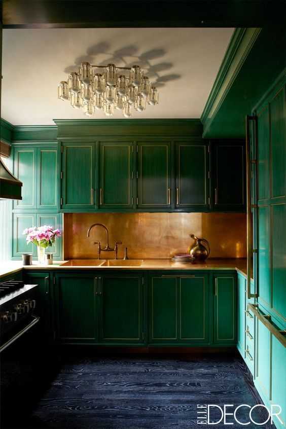Colored Cabinetry 
