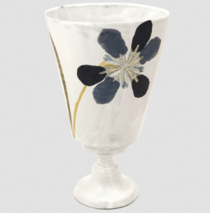 John Derian Blue Iris Vase