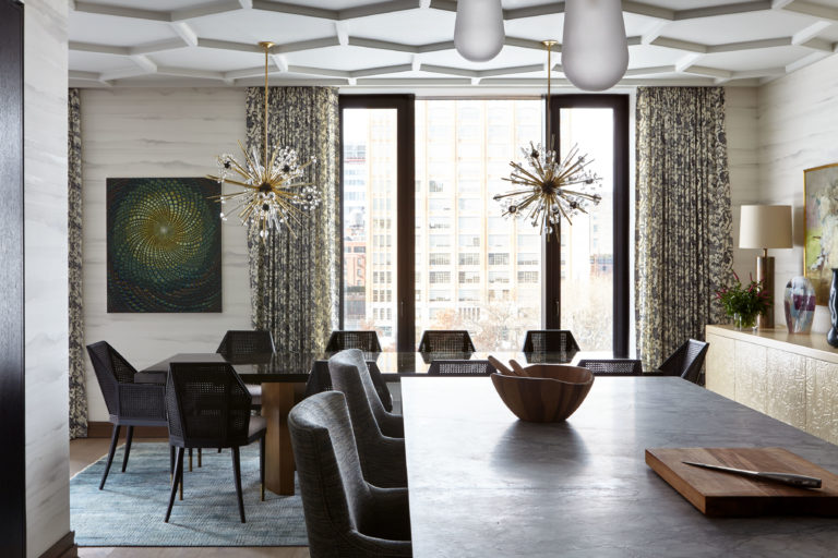 contemporary dining room interior design