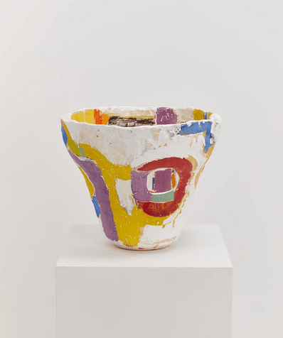 Roger Herman, Untitled 90 (White, Yellow, Purple, Blue) at Design Miami 2020