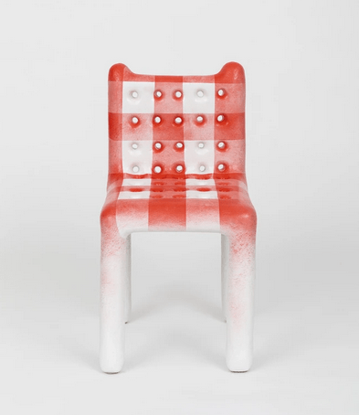 Thomas Barger, Gingham Passion Chair Design Miami 2020