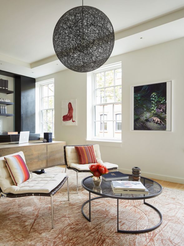 modern townhome interior design, interior designer, nyc interior designer, kati curtis design, west village townhome