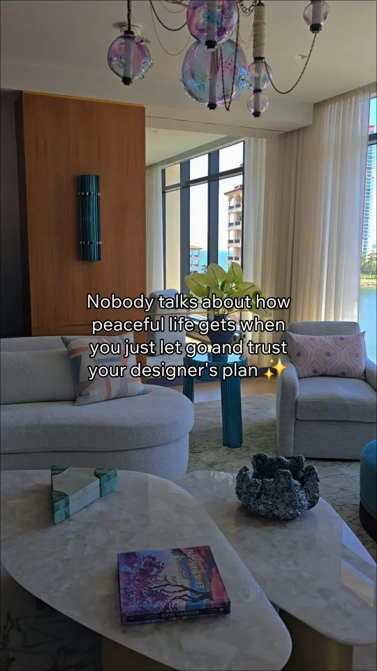 ✨ Every detail is intentional. 
When you trust your designer’s vision, the result is more than a room—it’s a world transformed. Our Miami project is a perfect example of how bold ideas, custom craftsmanship, and layered storytelling come together when clients allow the process to unfold.

Trust the plan. Trust the details. Trust the transformation. 💫

#KatiCurtisDesign #MiamiDesign #InteriorDesignMagic #TrustTheProcess #LuxuryInteriors